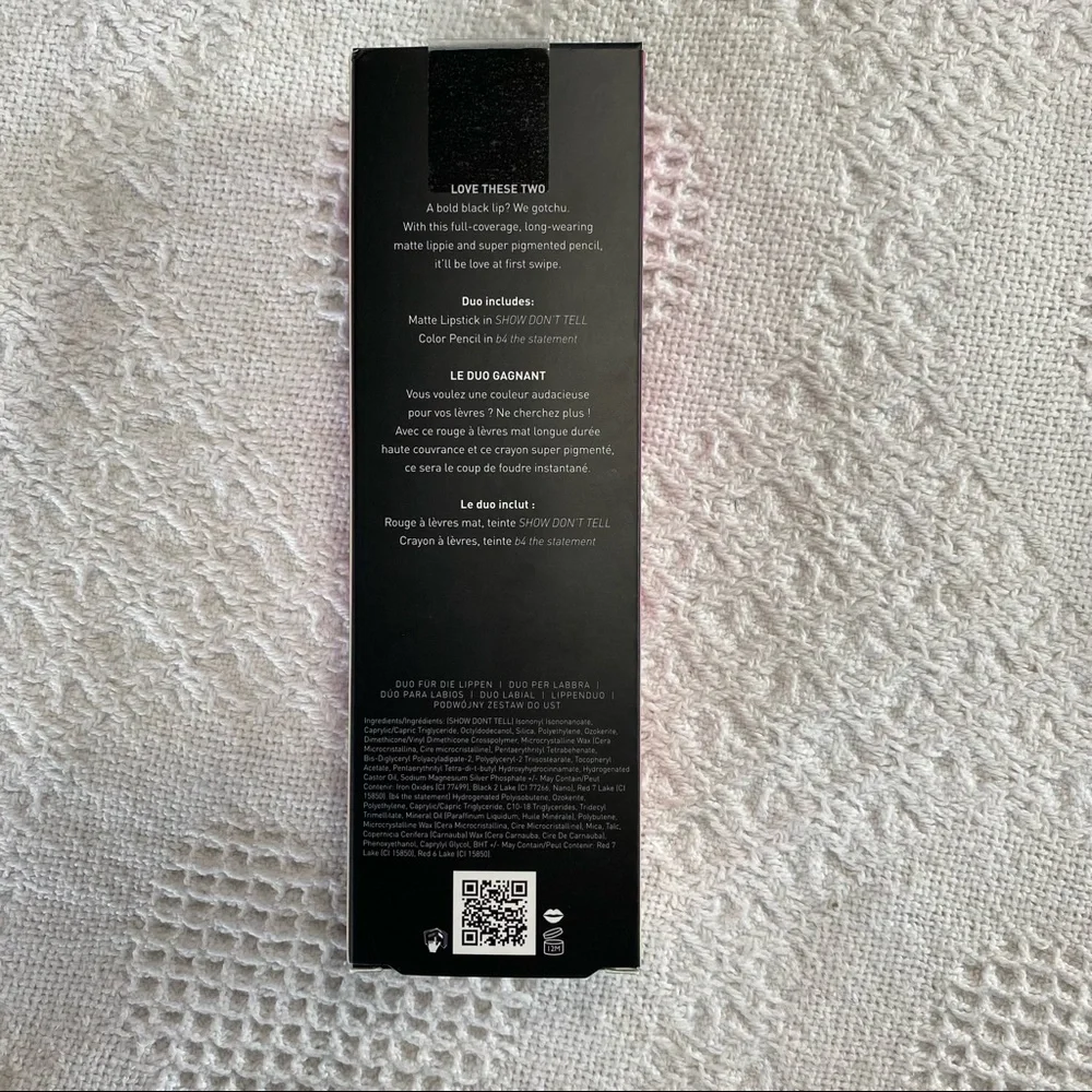 NEW MORPHE Avani Gregg Lip Duo (SHOW DONT TELL)